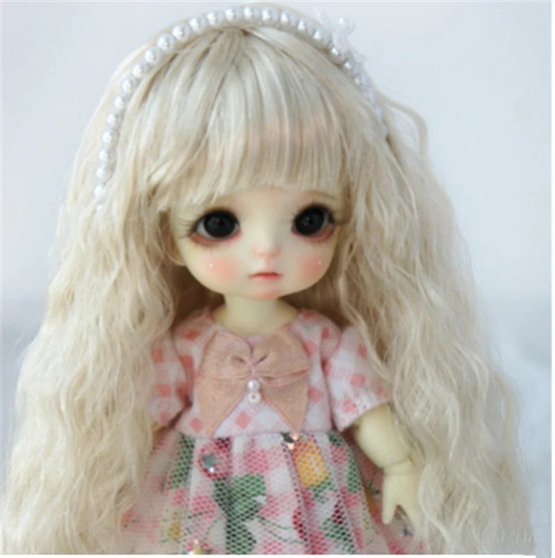 DIY Styling Imitation Mohair Sets 1/8 Doll Wigs Different Colors SD BJD OB11 Doll Dressing Wigs Accessories