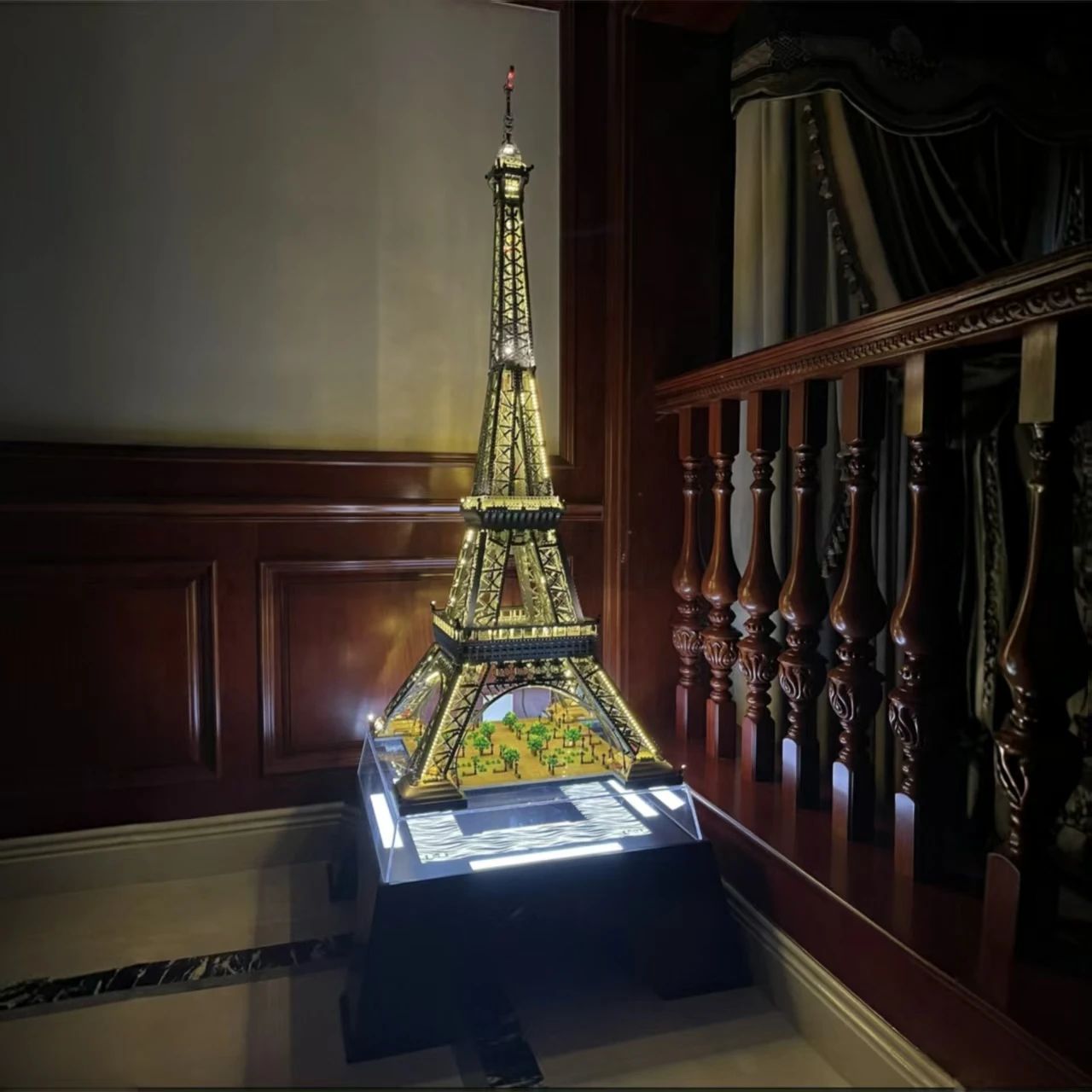 10001 Teile Großer Eiffelturm Baukasten Geburtstags- und Weihnachtsgeschenke Spielzeug Kompatibel mit 10181 Auf Lager – Detail 6