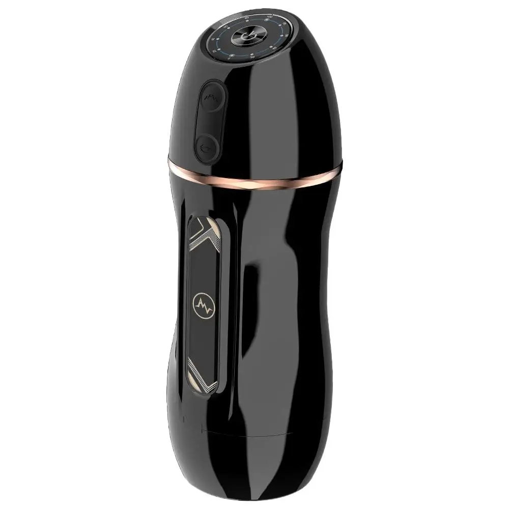 Sucking Vibration Real Deep Throat Exercise Trainer Men's Electric Penis Stretcher Male Masturbator Sex Toys for Men Adult