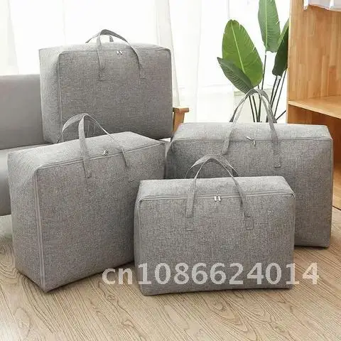 

Foldable Non-Woven Storage Bag Clothes Blanket Quilt Closet Sweater Organizer Box Pouches Clothes Cabinet Organizer Bag