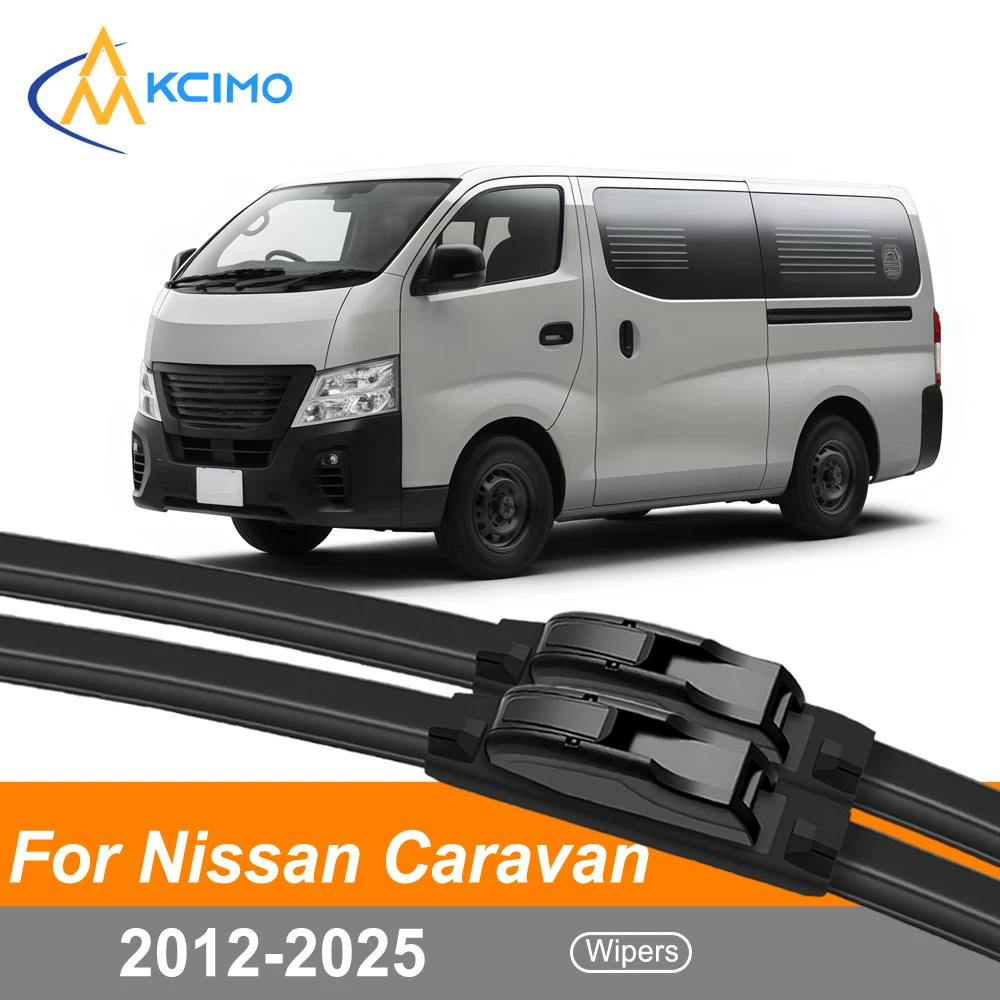 

Front Windshield Wiper Blades For Nissan Caravan E26 2012-2025 Driver & Passenger All-Season Quiet Streak-Free Wiping Exact Fit