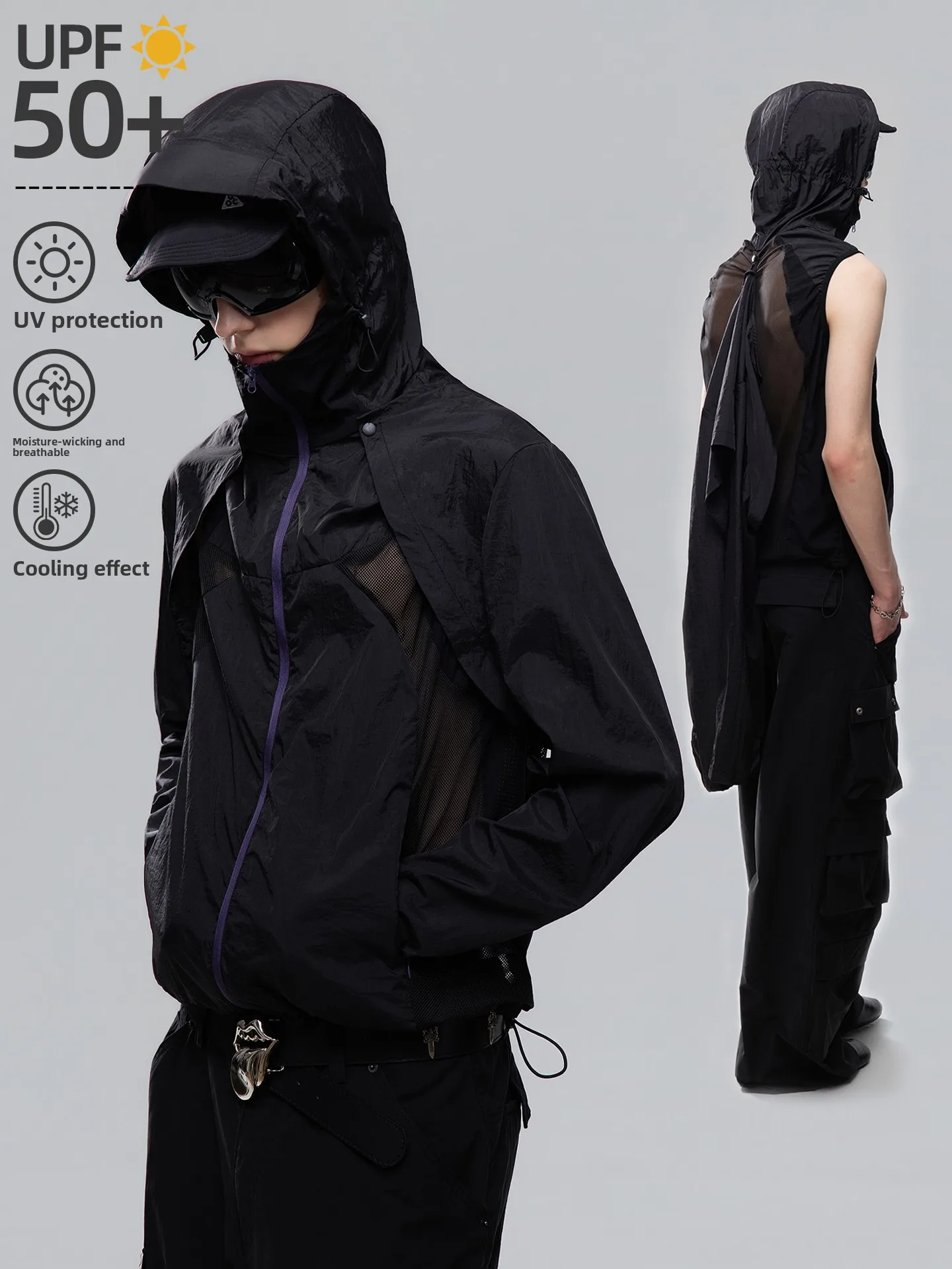 outdoor-fishing-sportswear-long-sleeve-upf50-sun-protection-vest-removable-sleeve-mesh-breathable-nylon-youth-fashionable-loo