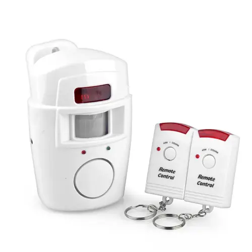 PIR Alarm System With Infrared Sensor, 2 Wireless Home Security Remote Controls, Burglar Alarm With Motion Detector, 105DB Siren - Image 7