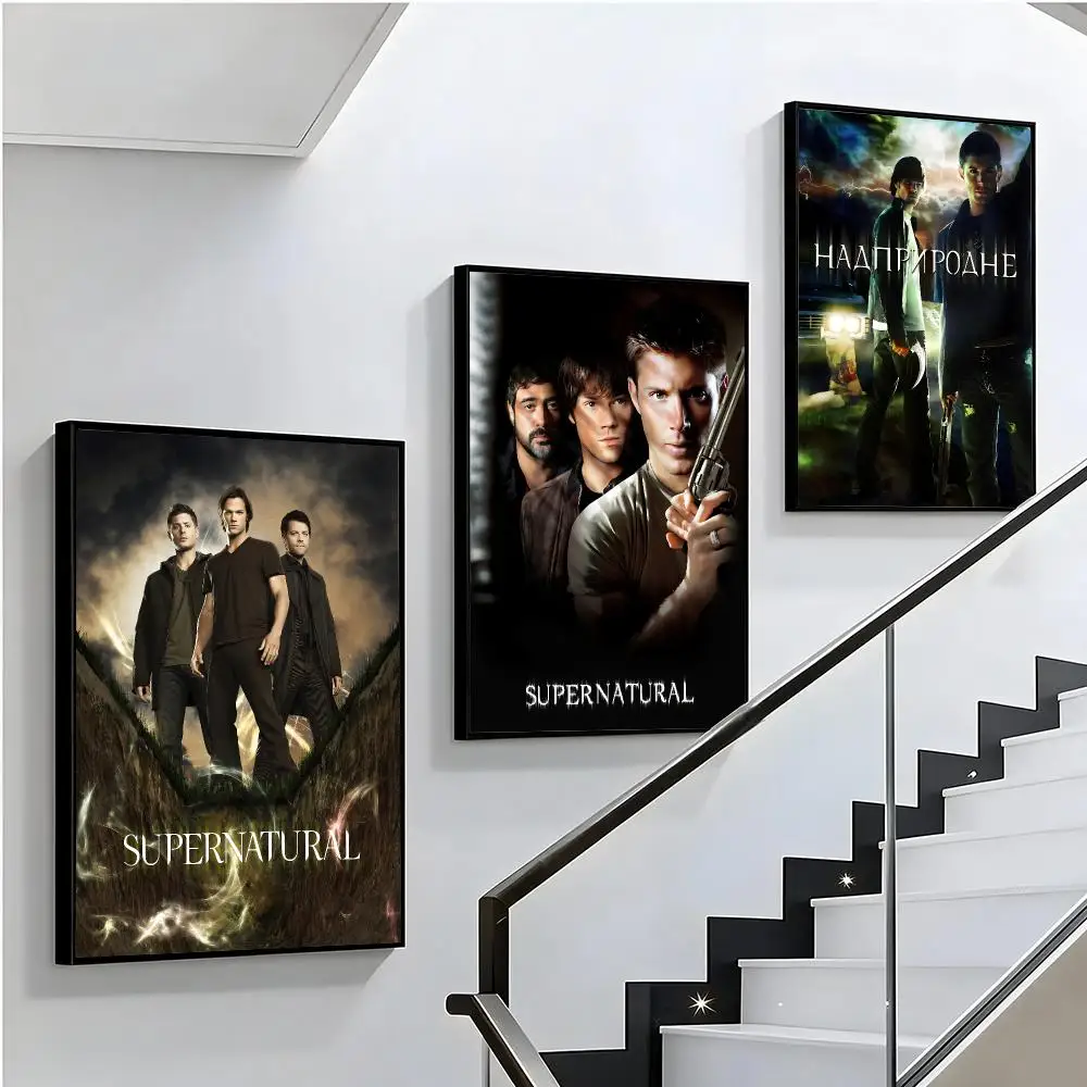 series Supernatural HD Poster Sophisticated Modern Aesthetic Wall Art For Living Room Bedroom Office Cafe Decor Ideal Gift