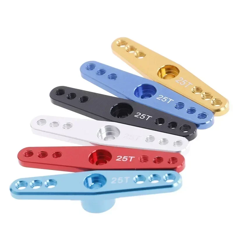 NEEBRC سبائك الألومنيوم 25T M3 ذراع مؤازر التوجيه لسيارة RC قارب زاحف روبوت MN TRX4M Wltoys 12 كجم 2 كجم 23 كجم 21 جرام 7 كجم أجزاء مؤازرة