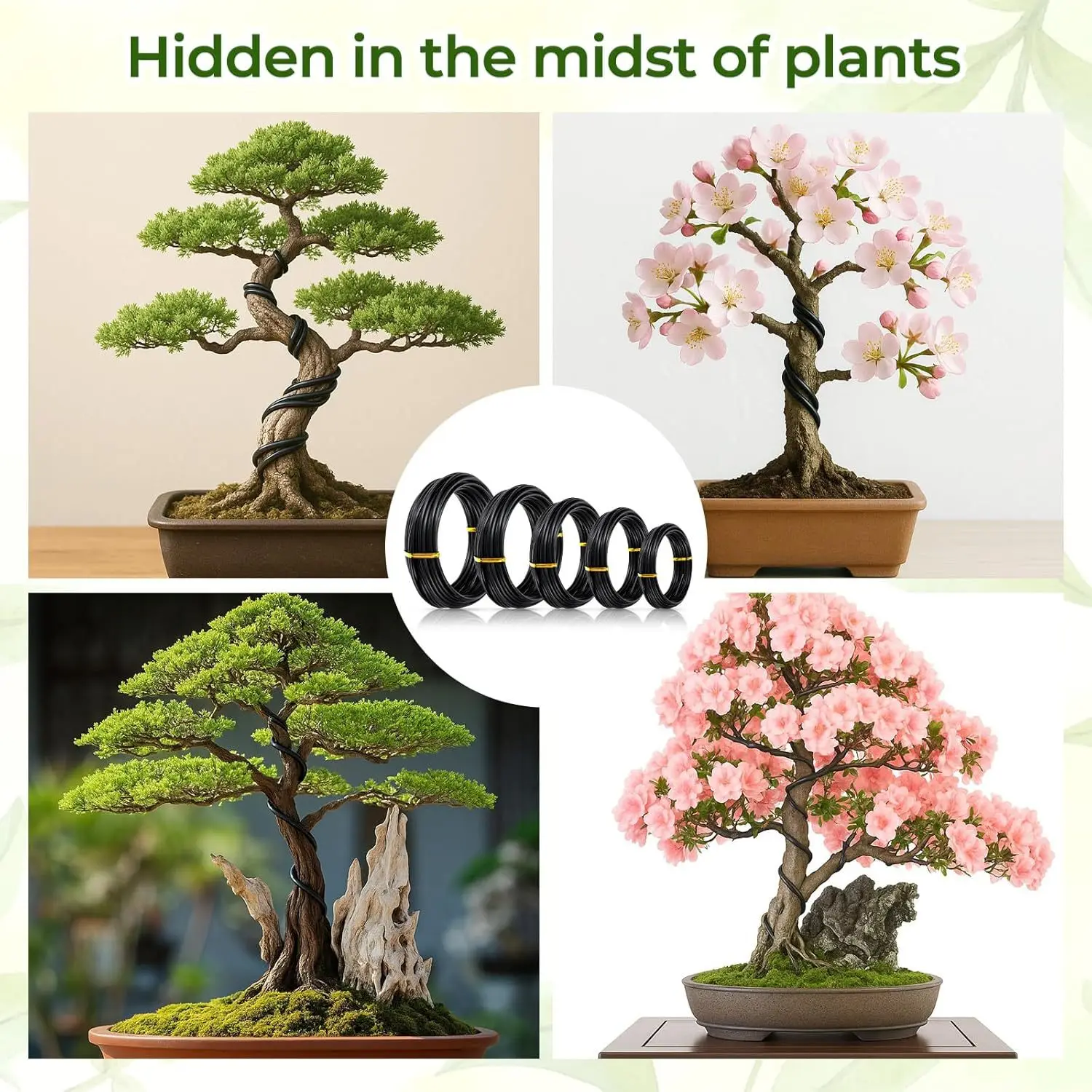 Garden Bonsai Shape Iron Wire Flower Pot Shaping Tool for Bonsai Shaping Garden DIY Industrial Metal Craft Projects‌ Supplies - view 5