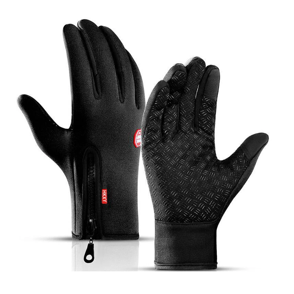 AliExpress NONE Winter Touchscreen Warm Cycling Gloves For Men Women Spring Fishing Motorcycle Cycling Gloves Non-Slip Autumn Windproof Gloves