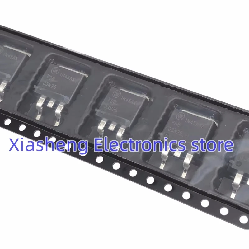 

New Original 10Pcs FDB33N25 33N25 FDB33N25TM TO-263 MOSFET Field-effect Transistor In Stock Good Quality