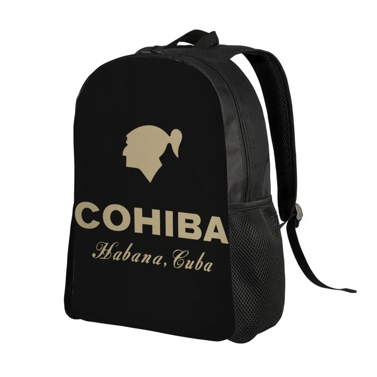 Customized Cuban Cigars Cohiba Laptop Backpack Men Women Basic Bookbag for College School Students Bags