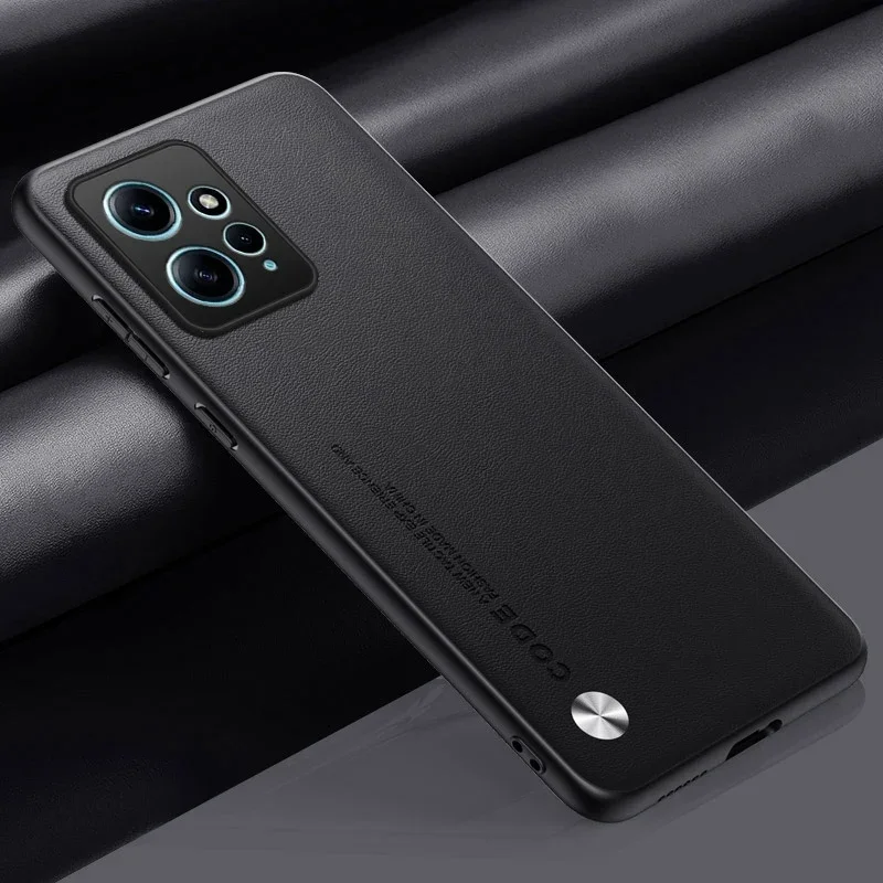 

For Xiaomi Redmi Note 12 4G Чехол Для Back Cover Matte Silicone Full Protection Phone Case for Funda Redmi Note12 Leather Case