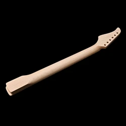 22 Fret Maple Wood Guitar Neck Replacement Smooth Edges Fretboard Guitar Fingerboard Stringed Musical Instrument Parts