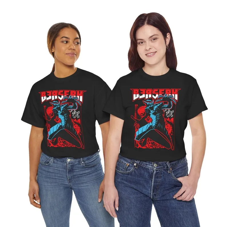 Camiseta retro anime, 100% algodón, todas las tallas para hombres y mujeres Amantes de los cómic