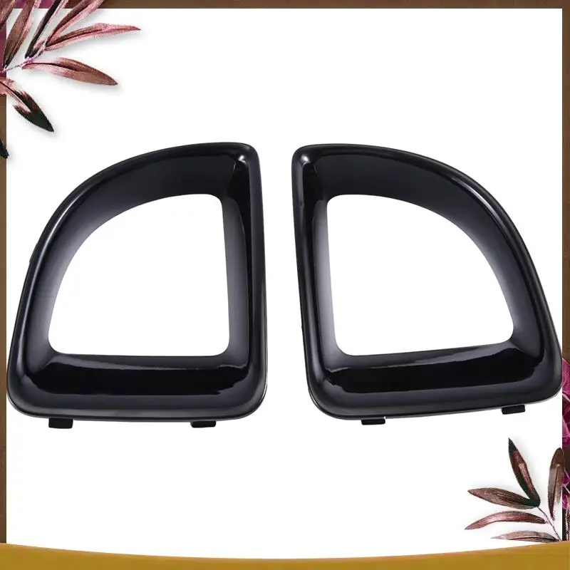 

AB59-Для BMW MINI R55 R56 R57 R58 R59 JCW S Автомобильная передняя рамка воздуховода, черная, 1 пара, комплект 51117255117 51117255118, сменные аксессуары