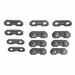 6Pcs 3/8 0.063 Kettingzaag Chain Joiner Link Voor Deelnemen Kettingzaag Tuingereedschap Elektrische Kettingzaag Accessoires