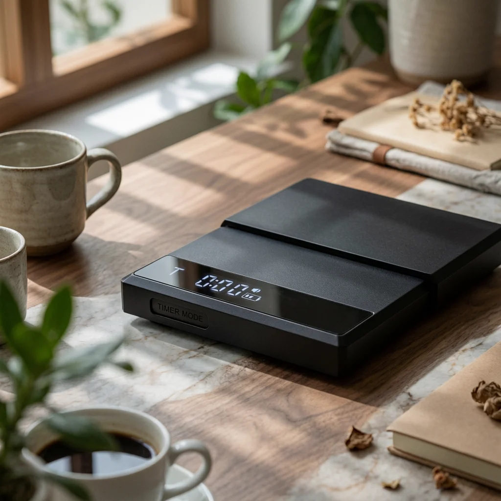 エスプレッソスケール-タイマー付き-ミニデジタルコーヒースケール-電子式ポータブル-バリスタ、プアオーバー、旅行用