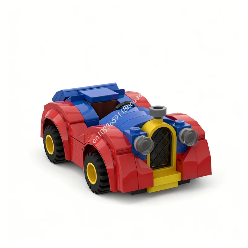 

119pcs MOC Disneieny Donald Duck S Car Model Building Blocks Construction DIY Creative Christmas Gifts Idea Education Toy Brick