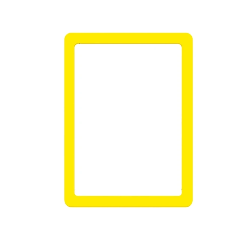 Protecteurs cartes à bords colorés, 10 pièces, manchons cartes résistants soleil, support anti-rayures pour le stockage