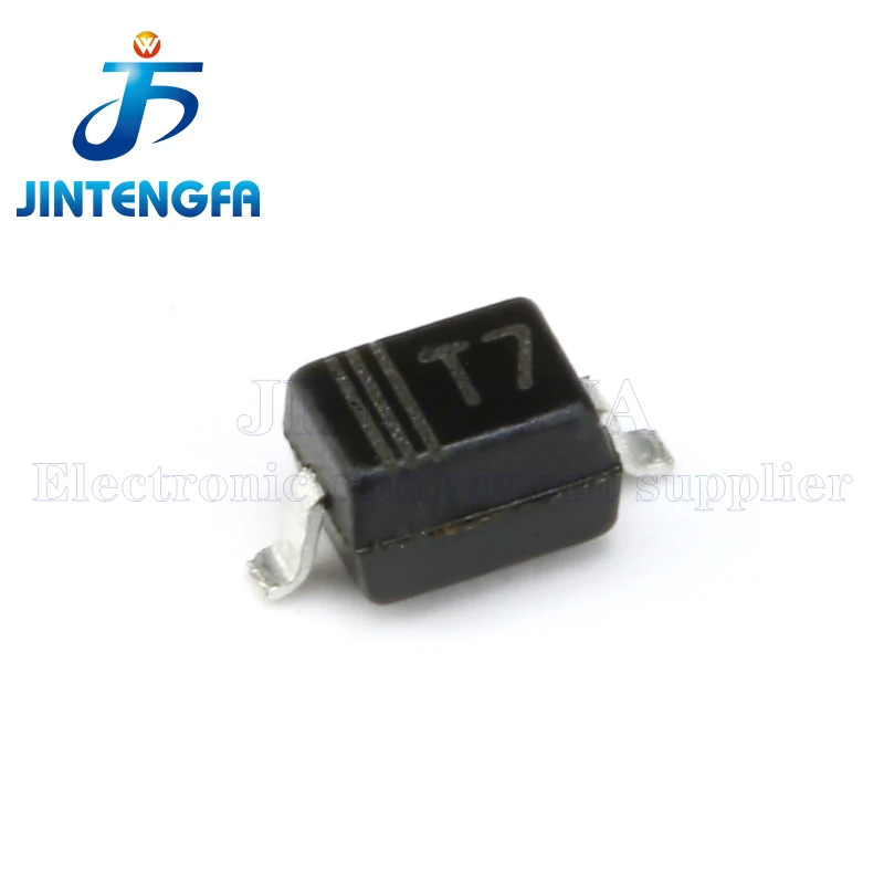 100PCS 1N4007 IN4007 4007 1N4007W 1N4007WS DO-41 M7 SMA DO214-AC SOD123FL SOD323 1A 1000V DIP SMD gleichrichter Diode A7 T7 D7 – Detail 8