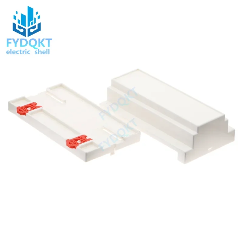 1PCS PLC DIN 35-Rail Electrical Shell Safety Grid Instrument Housing ABS Plastic Case 88X158X59MM 4-04 Junction Boxes view 5