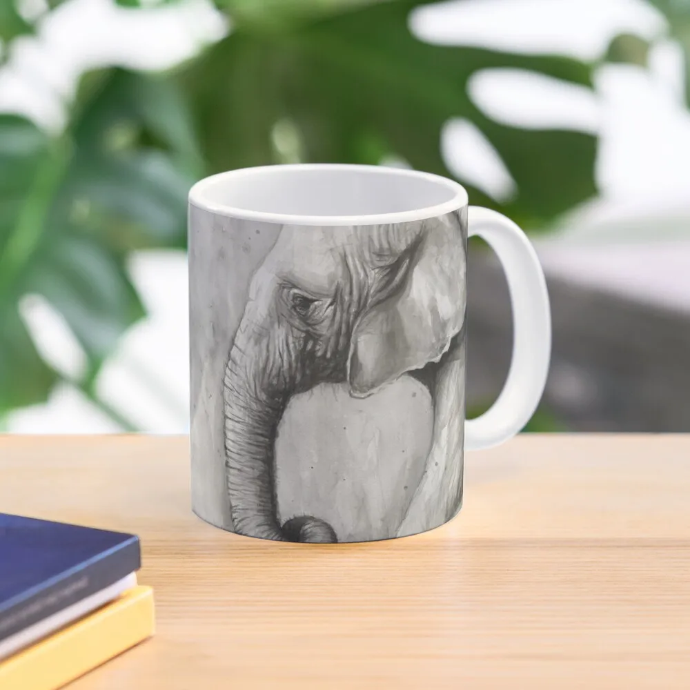 

Elephant Watercolor Coffee Mug Coffee Thermal Cup Coffee Mugs Mug Ceramic