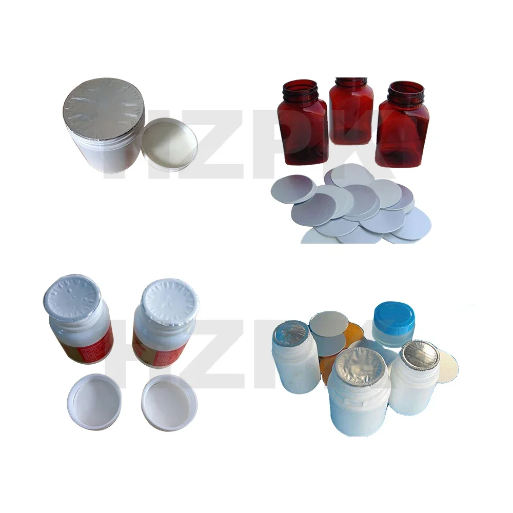 HZPK DCGY-1000 mini hand plastic glass jar can cap lid aluminum foil heat hot induction packaging sealer sealing machine