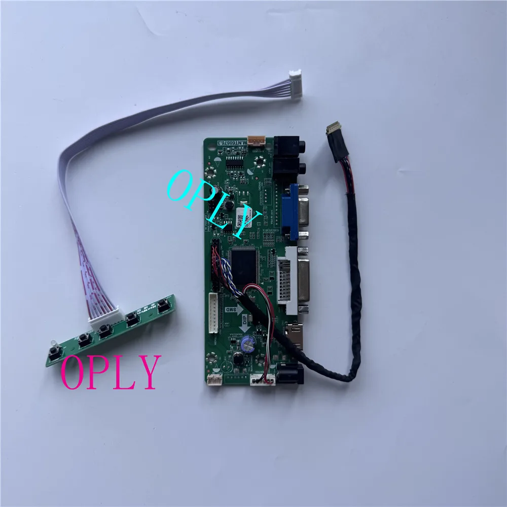 M.NT68676 kit for LP145WH1 LP145WH1-TLB1 LP145WH1-TLA1 14.5 1366X768 Controller board DVI HDMI-compatible VGA LED LCD panel screen monitor display 40pins DIY US stock