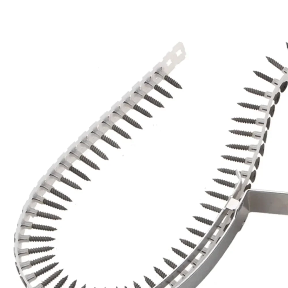 Imagem -04 - Parafuso Automático Prego Cadeia Peças para Ferramentas Elétricas para Madeira Fixação de Broca Corrente Elétrica Auto-roscante 50 Pcs Parafusos pc Pcs