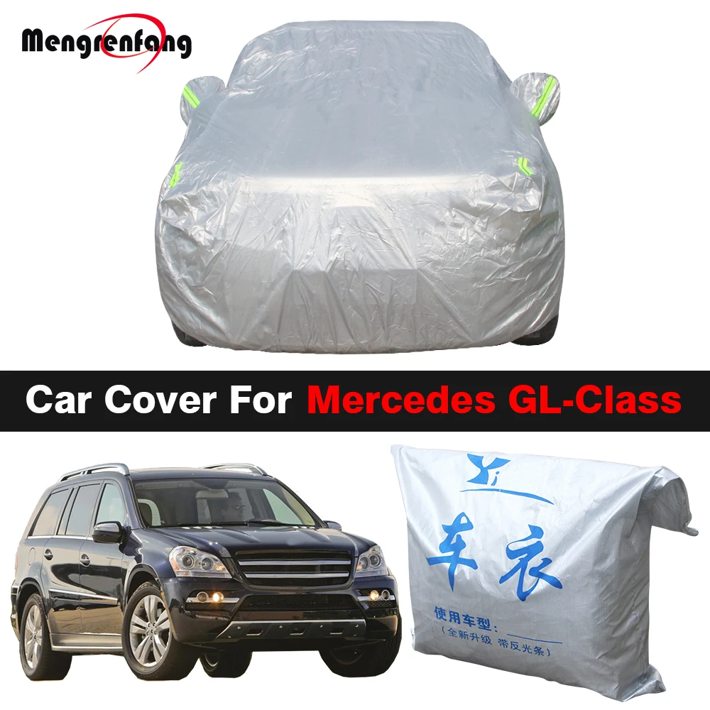 

Outdoor Car Cover Sun Shade Snow Rain Wind Protection Cover For Mercedes Benz GL-Class GL450 GL500 GL320 GL350 GL550 GL63 AMG