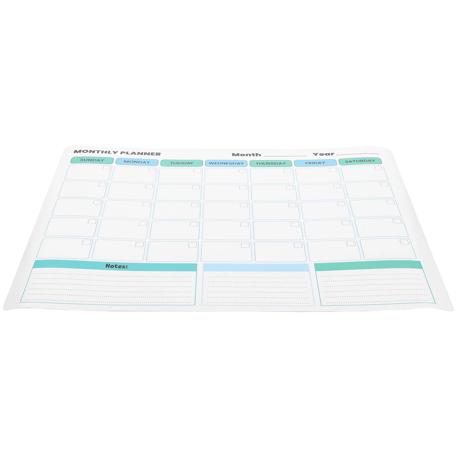 ملصق سبورة بيضاء للتخطيط الشهري، تقويم مسح جاف ذاتي اللصق للمدرسة الجدارية، عصا قشر كبيرة قابلة لإعادة الاستخدام