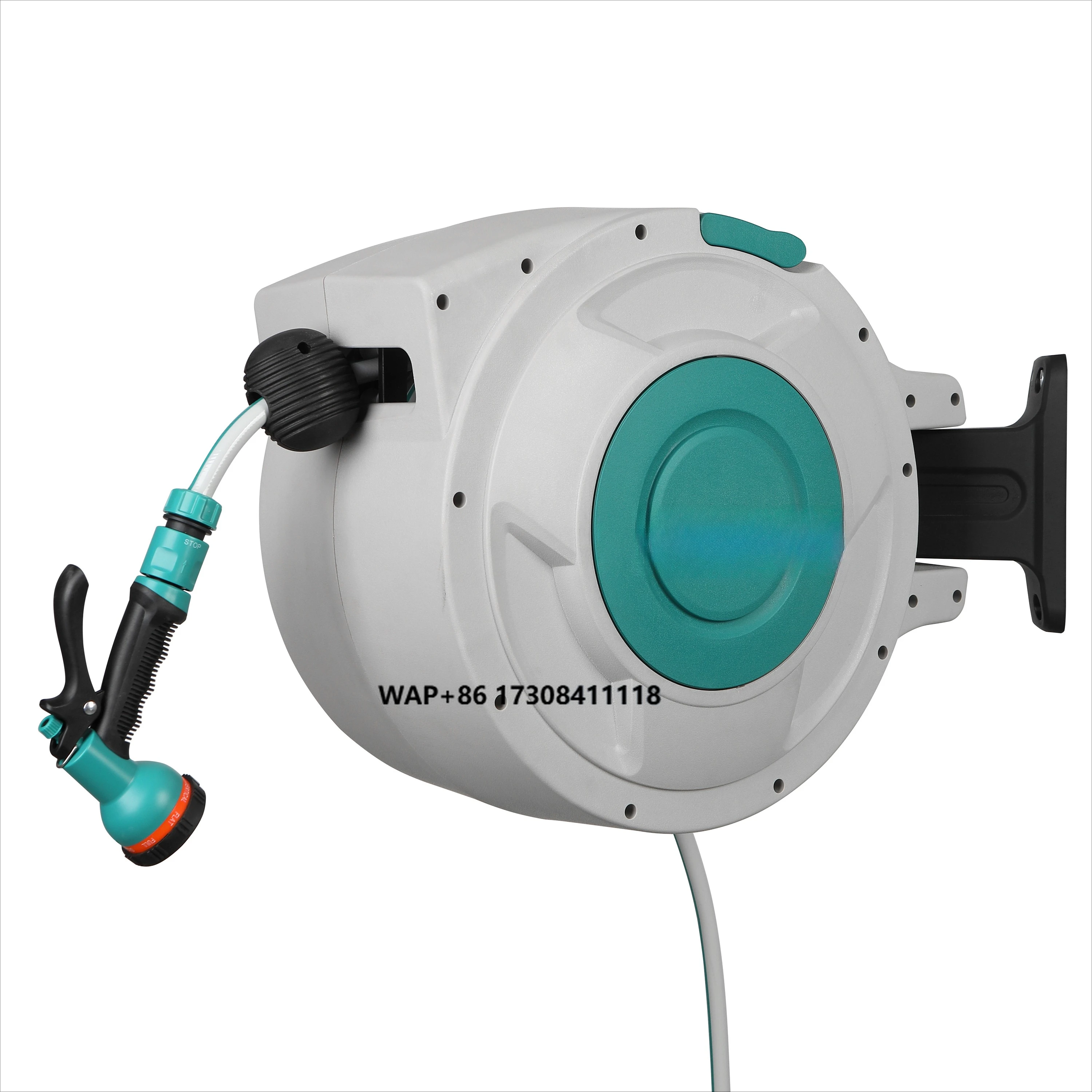 

Plastic Retractable Outdoor Garden Water Pressure Irrigation Hose Reel