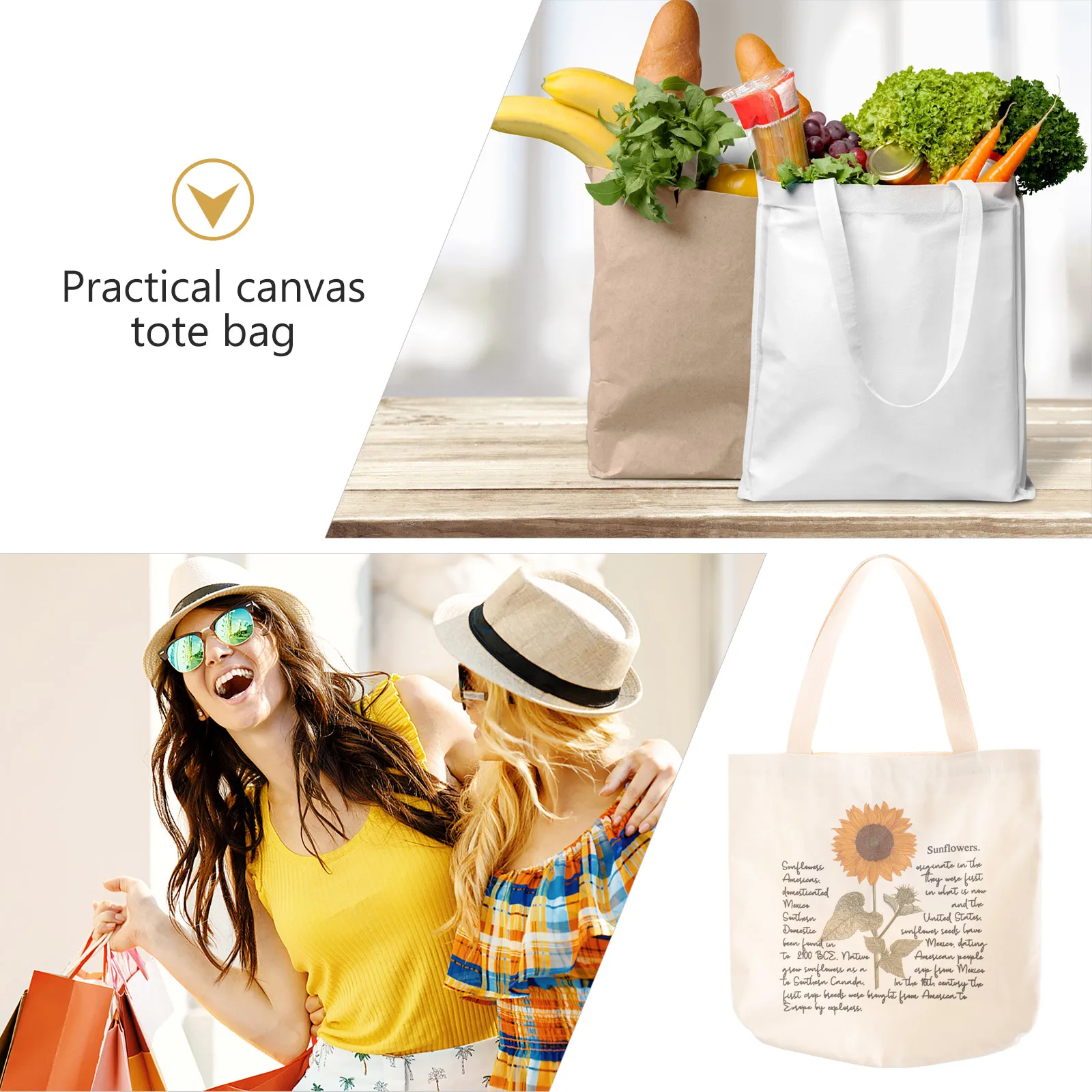 

Floral Tote Aesthetic Canvas Bag For Women Reusable Shopping Grocery Bag Large Capacity Canvas Tote With Zipper Travel