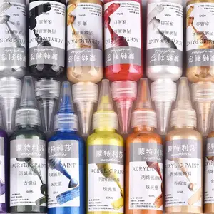 Pigmentverkehrs -Acrylpigment, Epoxidharz, Schmuck, Gipskunst, rohes Pigment, Handwerksdiy, 60 ml 10 Hauptverkaufsepoxi Tinta Pio - №1