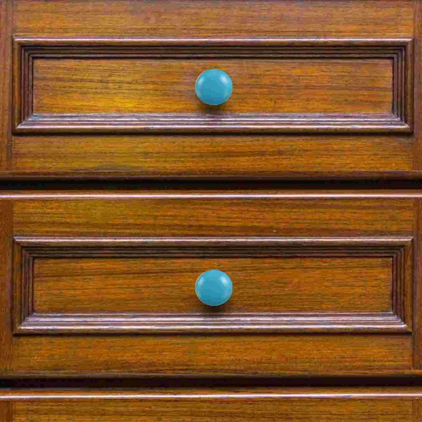 Poignée de porte en bois massif pour meubles, boutons d'armoire Foy, rond, vanité, utile, 8 pièces