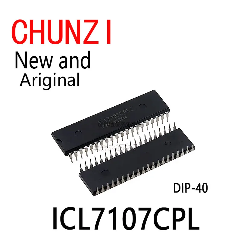 2Pcs New and Original ICL7107 ICL7107CPLZ DIP-40 ICL7107CPL