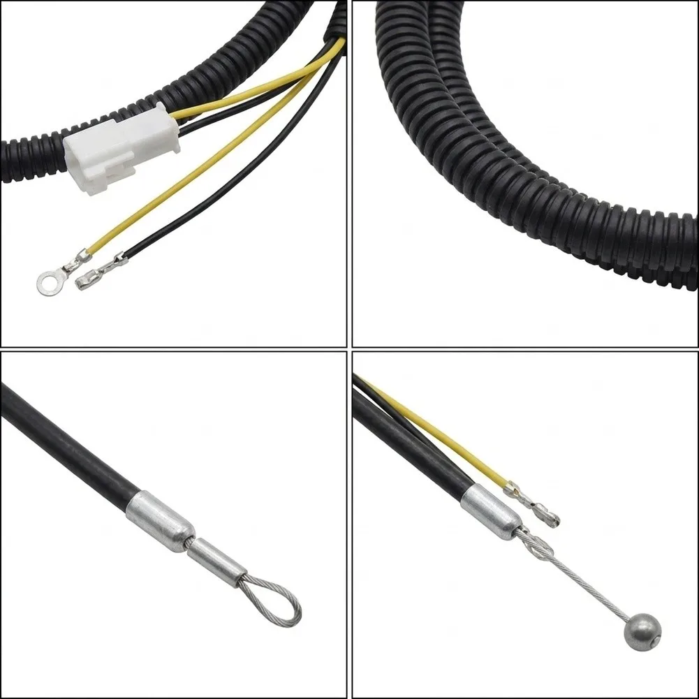 Metal For Throttle Control Cable for For BR800 Leaf Blower Replacement Part 42831801100 in Installation No Soldering