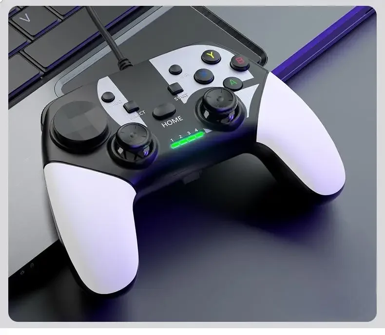 Wireless BT 2,4G Game Controller für Switch Pro PC Android IOS Tablet Smart TV Vibration Control Gamepad Joystick Carplay