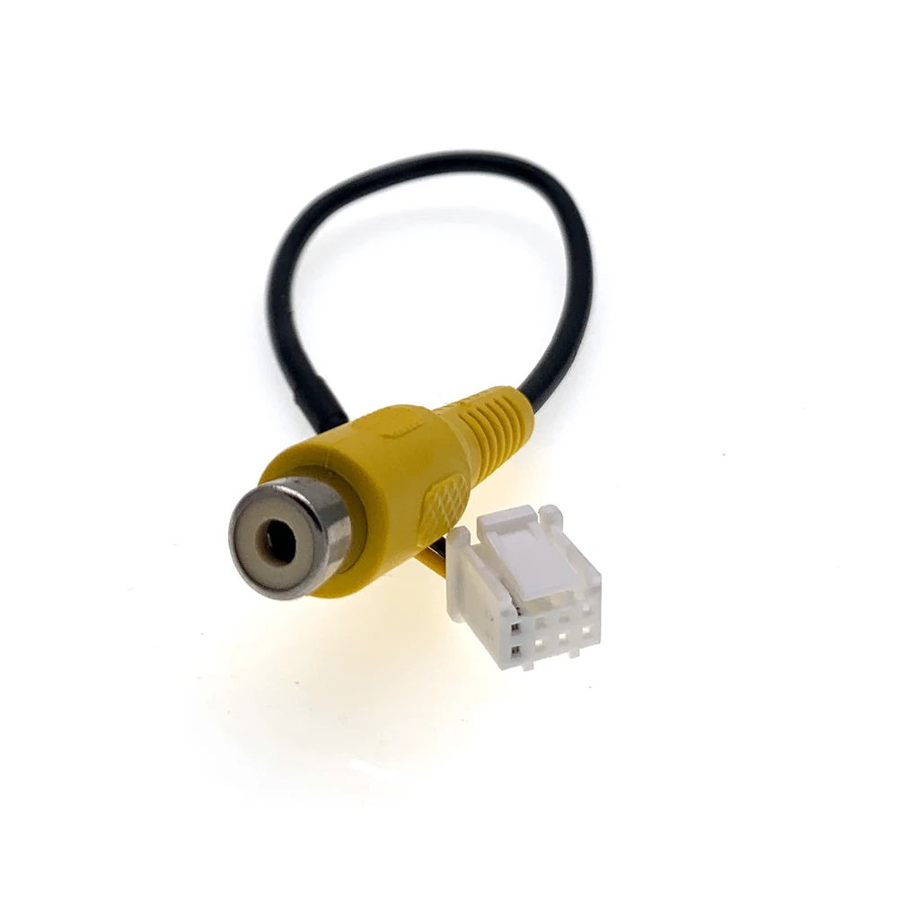 8-pinowe wkręty parkingowe podglądają kamera wideo wyjście RCA Adapter do kabla do Kenwood MDV L403 L503 S406 S706 S707 M705 M807 907HD