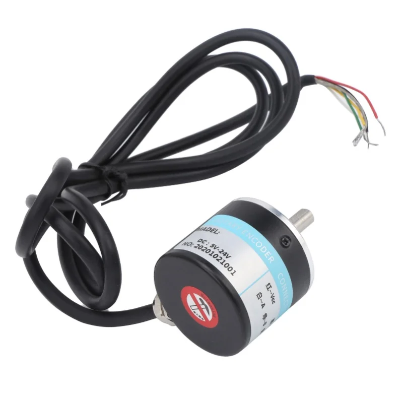 ABZ Encoder Incremental 3-Phase 6mm Solid Shaft Motor Reducer Equipments DC5-24VC38S6G5-1200Z