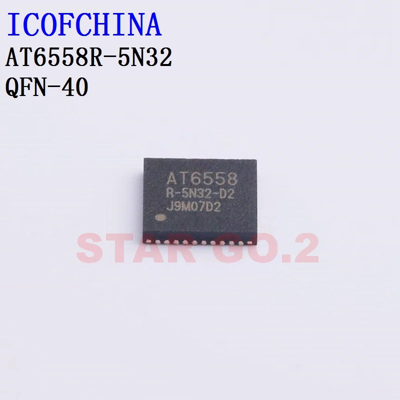 

5PCSx AT6558R-5N32 AT7456E ICOFCHINA Microcontroller