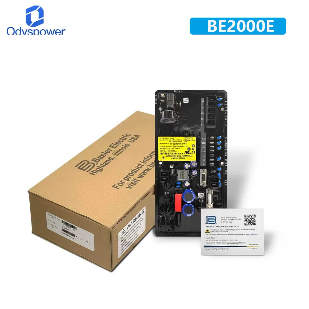 

Оригинальный автоматический регулятор напряжения BE2000E Basler Generator AVR, цифровой модуль управления, регулятор напряжения DVR2000E