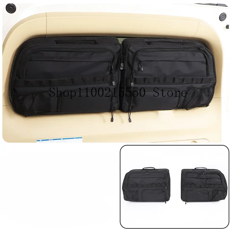 For Toyota Land Cruiser Prado FJ150 150 2010-2023 Car Multi-Function Trunk Tail Door Window Bag Car Storage Bag Accessories