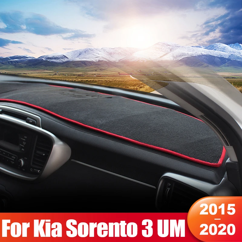 

For Kia Sorento 3 2015 2016 2017 2018 2019 2020 Sorento UM Prime Car Dashboard Sun Shade Cover Instrument Panel Pad Accessories
