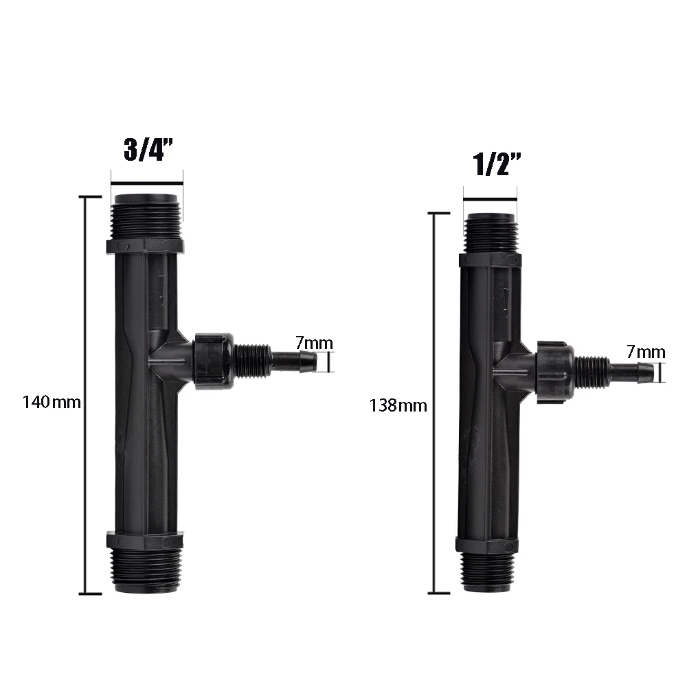 Agricultura venturi fertilizante injector kit 1/2 \