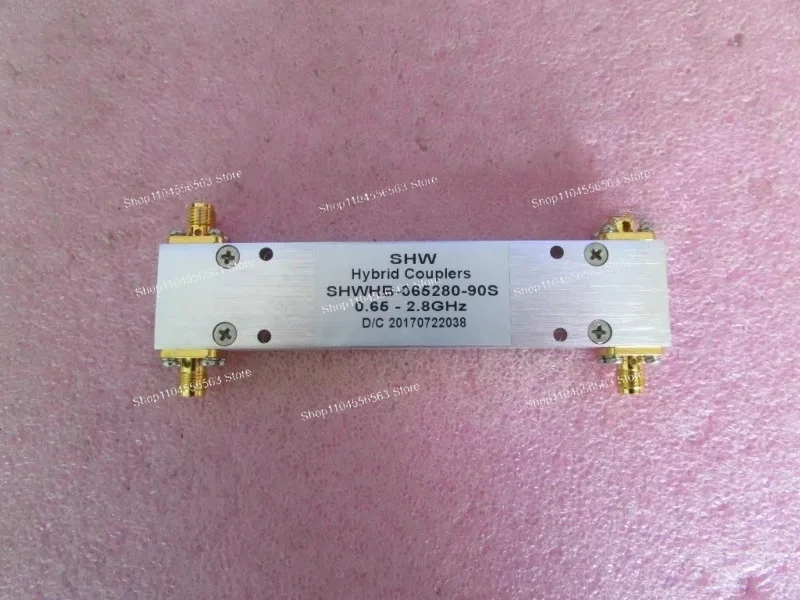 ​ ​ SHWHB-065280-90S 0,65-2,8GHz 90 °   Ponte di accoppiamento - Alta precisione 90 °   Spostamento di fase e divisore di potenza 3 dB per sistemi RF ​ ​