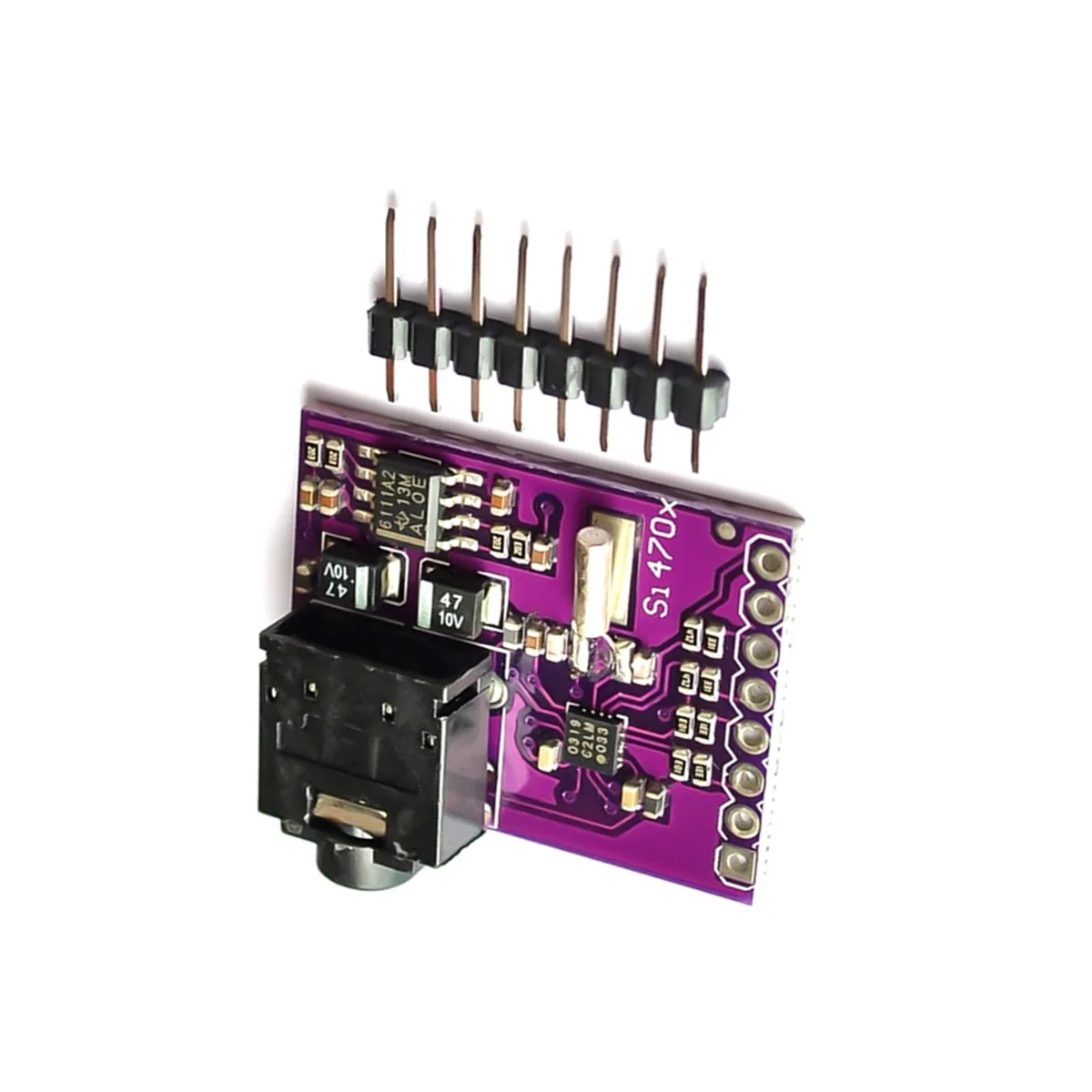 BAAZ HOT~Si4703 FM Tuner Evaluation Board Digital Radio Broadcast Data Processing Module for AVR ARM PIC with Pins
