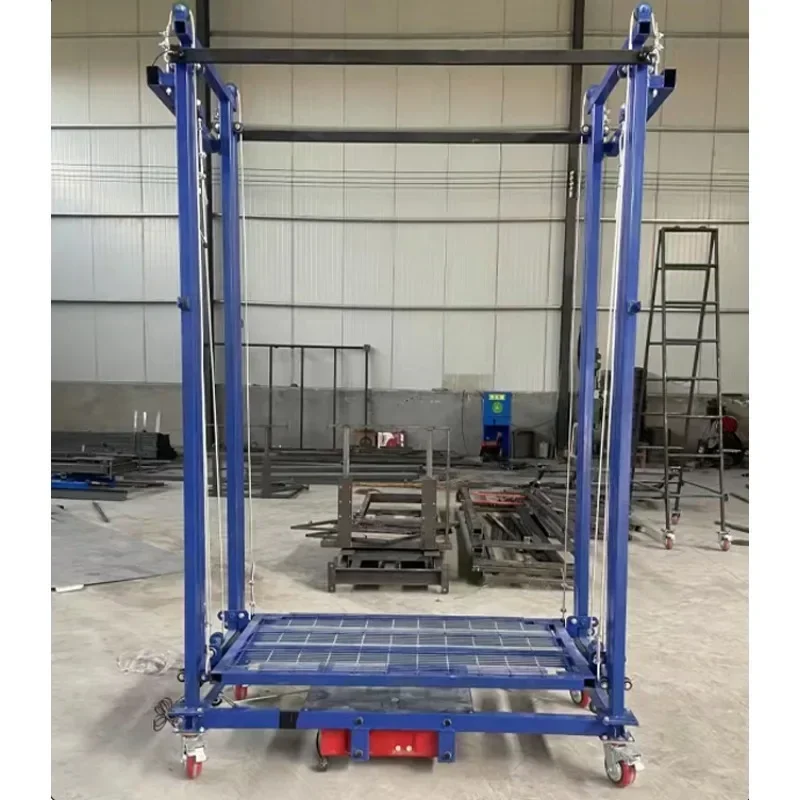 Electric scaffolding mobile lifting platform decoration elevator folding automatic indoor and outdoor remote control elevator