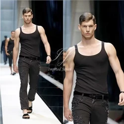 Brand new Men's vest underwear BOYTHOR Summer jacket with short sleeves The young man stepped up the code