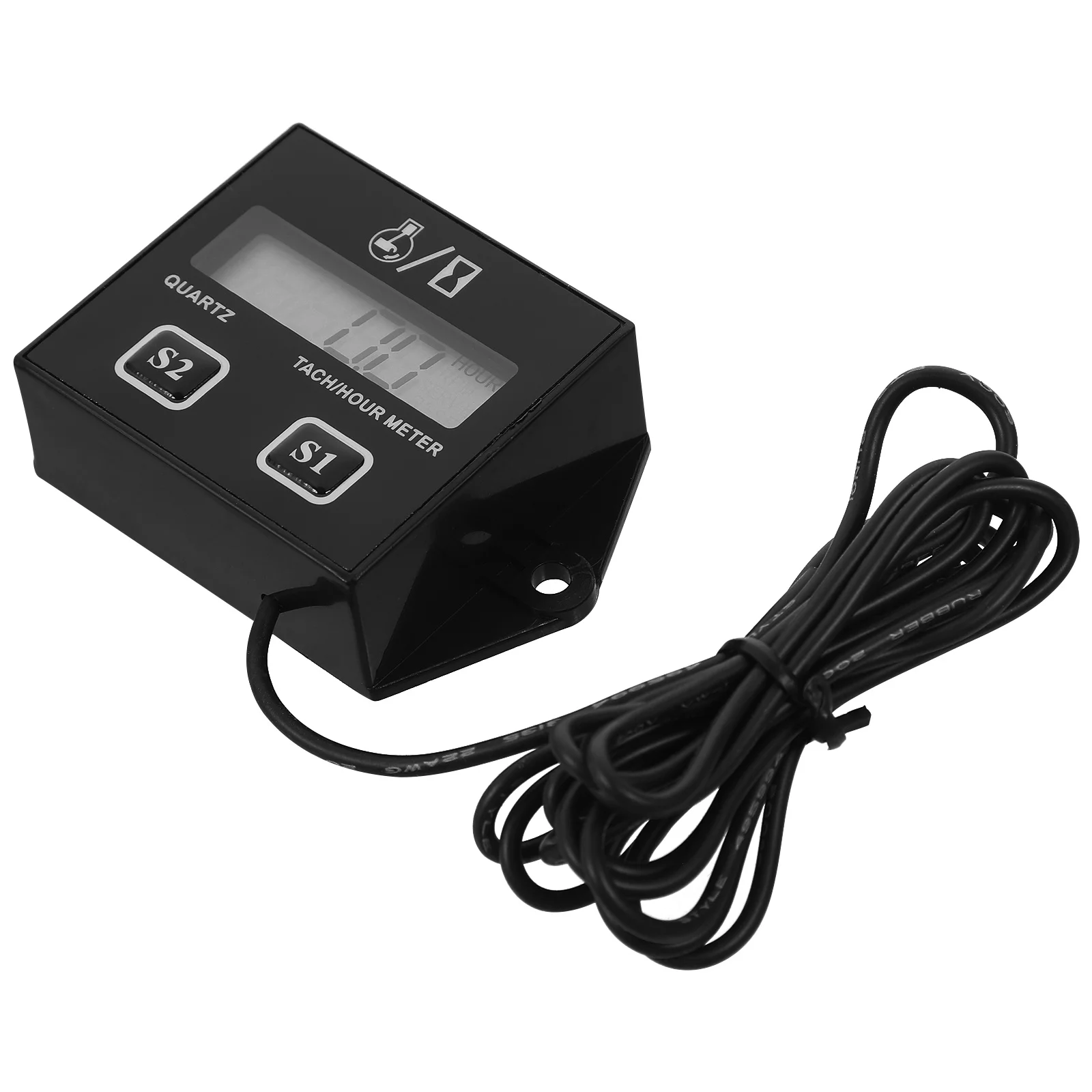 

1 set Digital Display Tachometer Pulse Speedometer For Atv Utv Motorcycle Lawn Mower Chainsaw Small Engine Tach Gauge