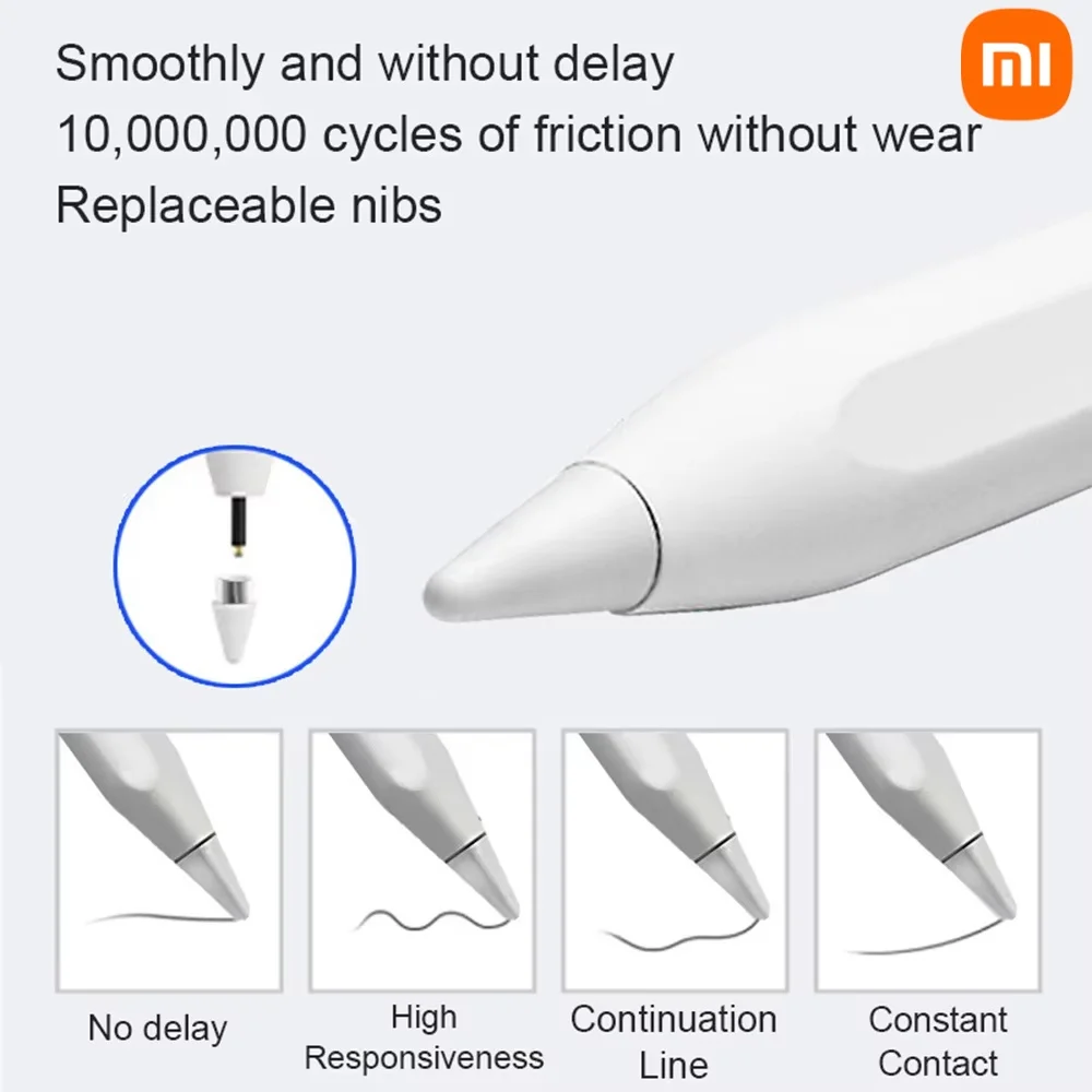 XIAOMI Universal Stylus Pen 1.5mm Fine Tip No Lag Palm Rechargeable Multicolor PEN Capacitive Stylus Painting Writing pencil NEW - Image 3