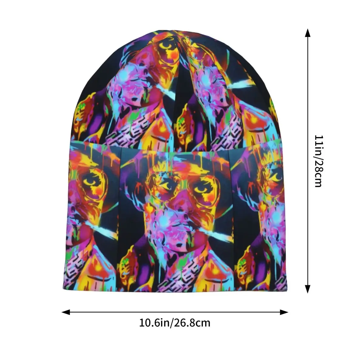 Fear And Loathing In Las Vegas Art Skullies Beanies Hats Warm Autumn Winter Outdoor Cap Knitted Bonnet Caps for Unisex Adult